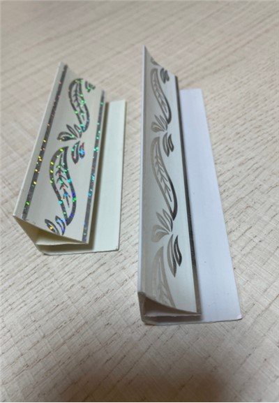 Hot Foled PVC Profil