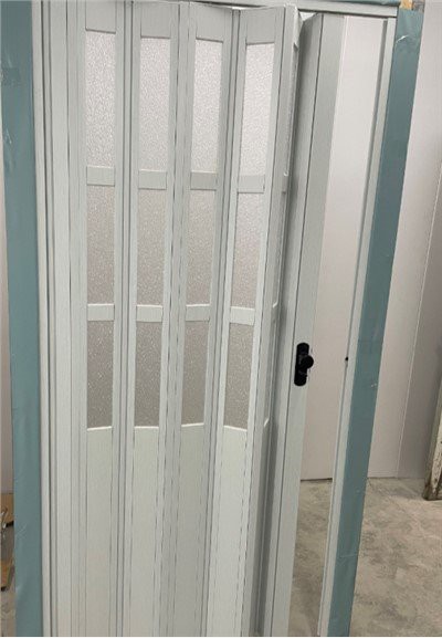 Bieb li jintwew tal-PVC tal-ħġieġ abjad